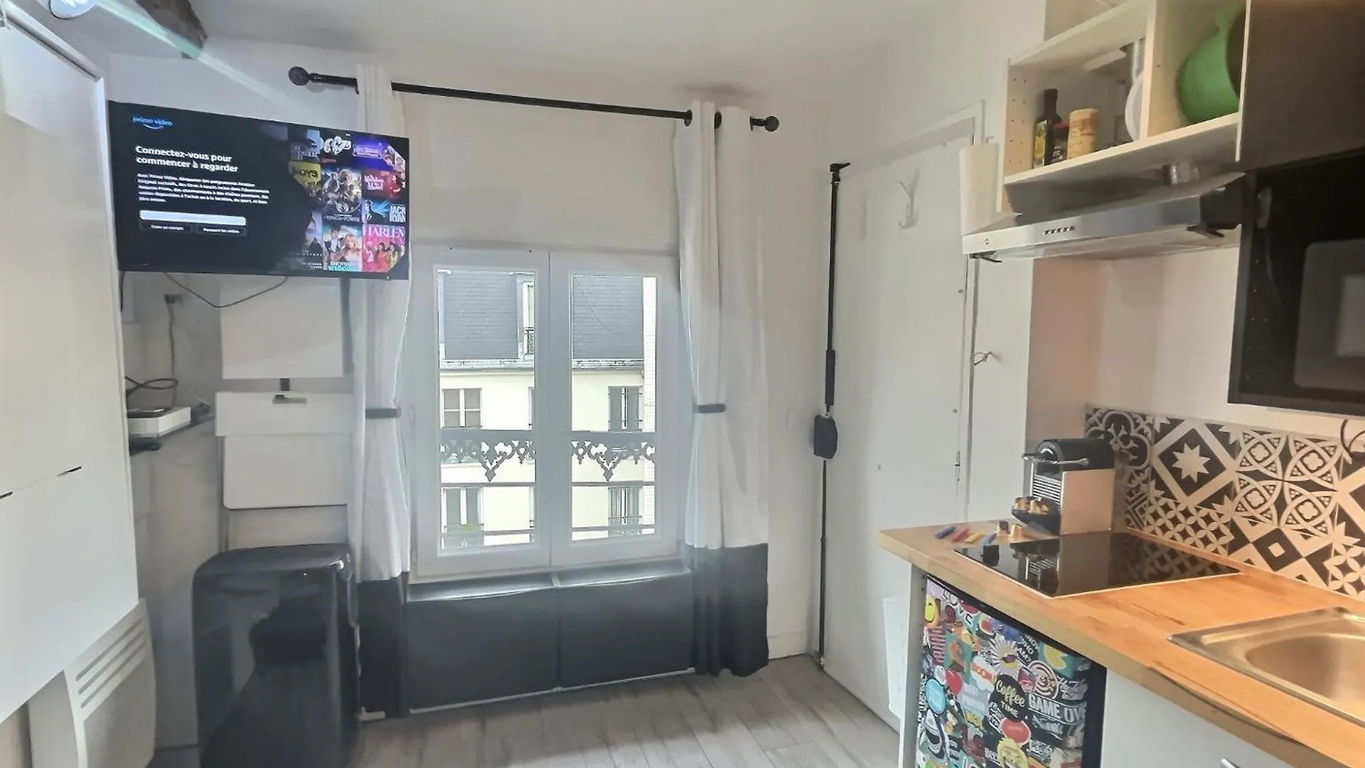 Beau Studio Calme Gare Et Metro A 300M Paris
